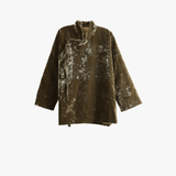 Green jacket, front view