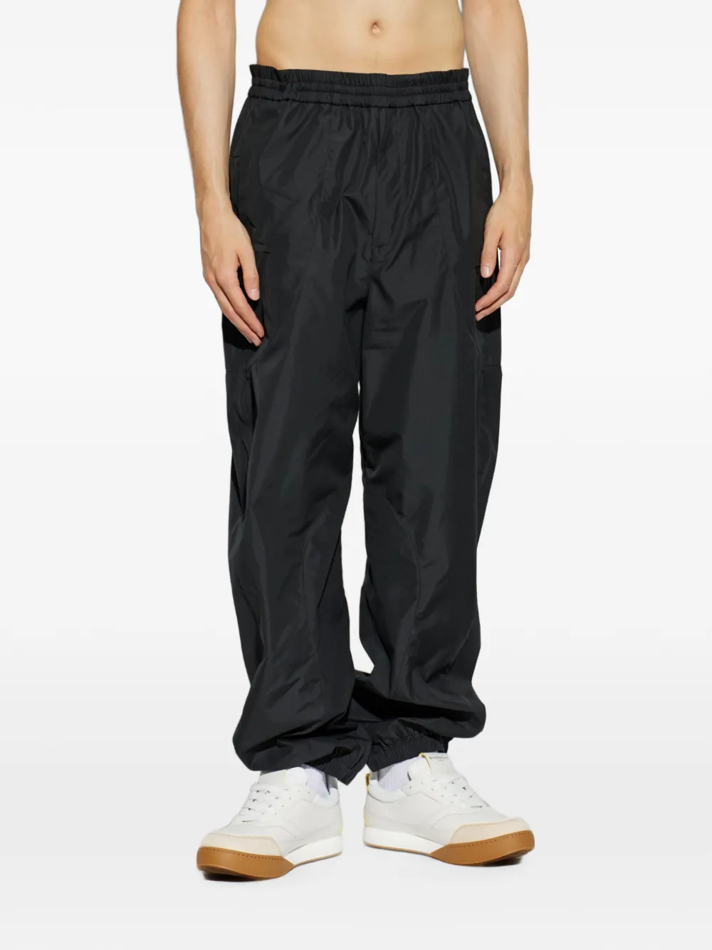 Black pants, full body view