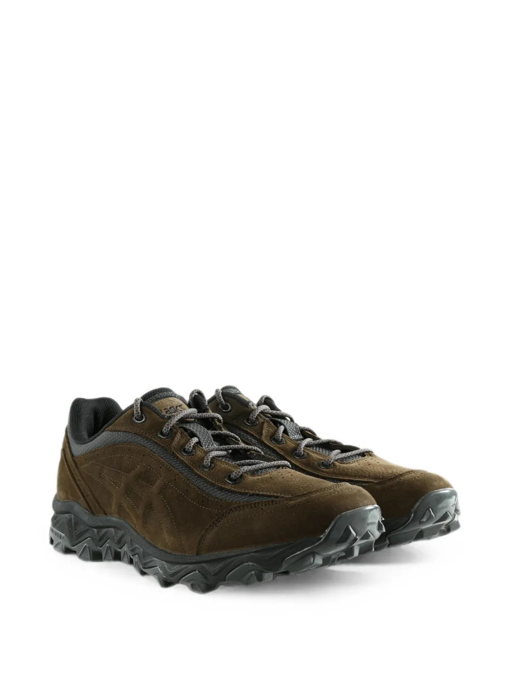 Brown shoes, front view
