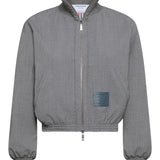 Grey jacket, front view
