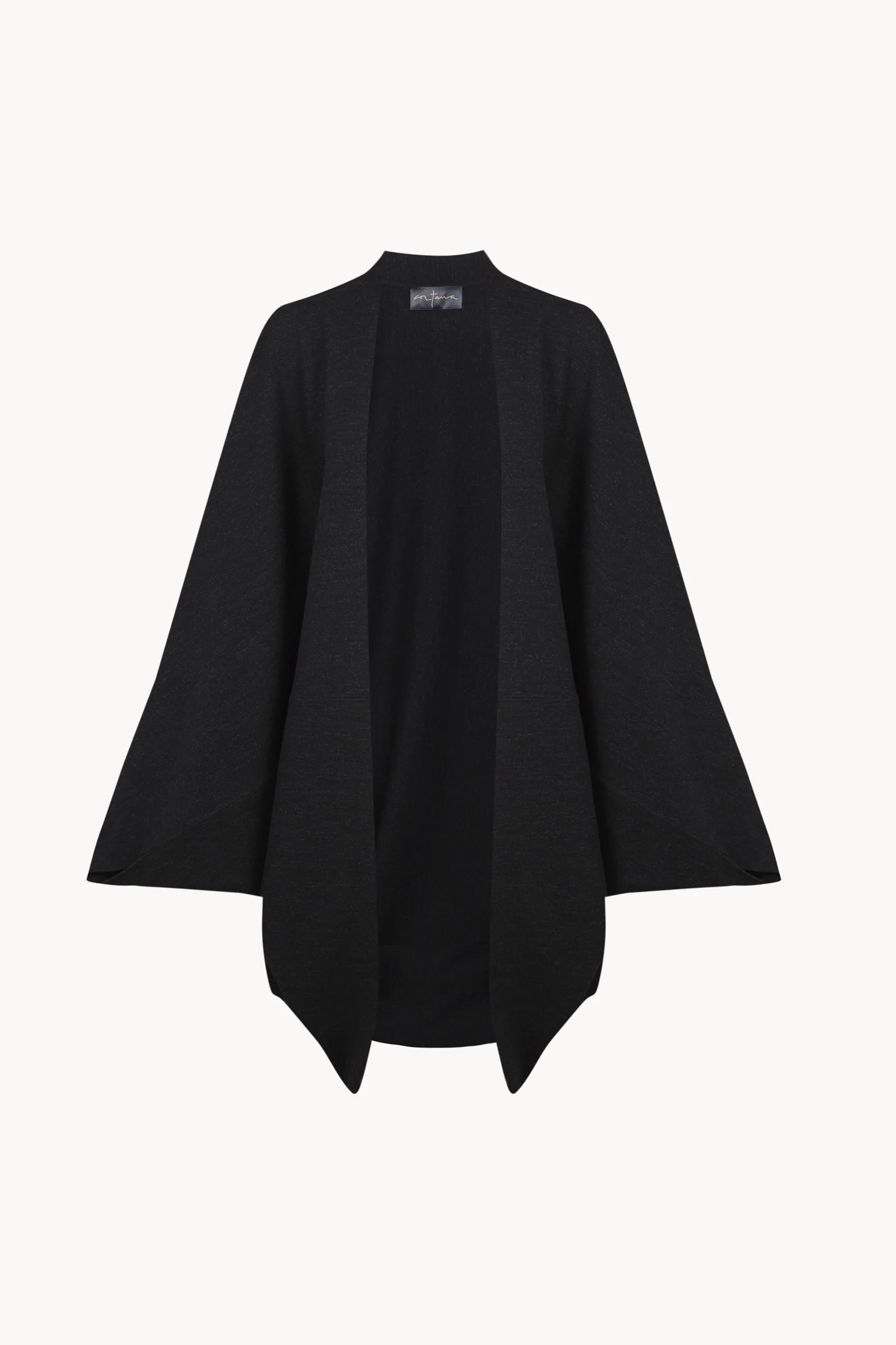 Black jacket, front view