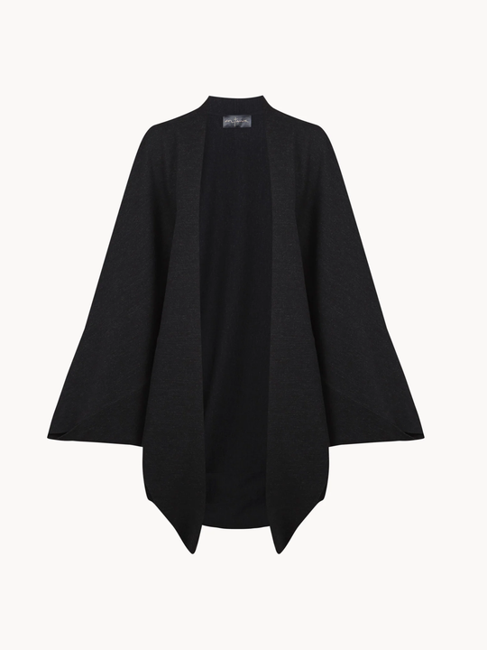 Black jacket, front view