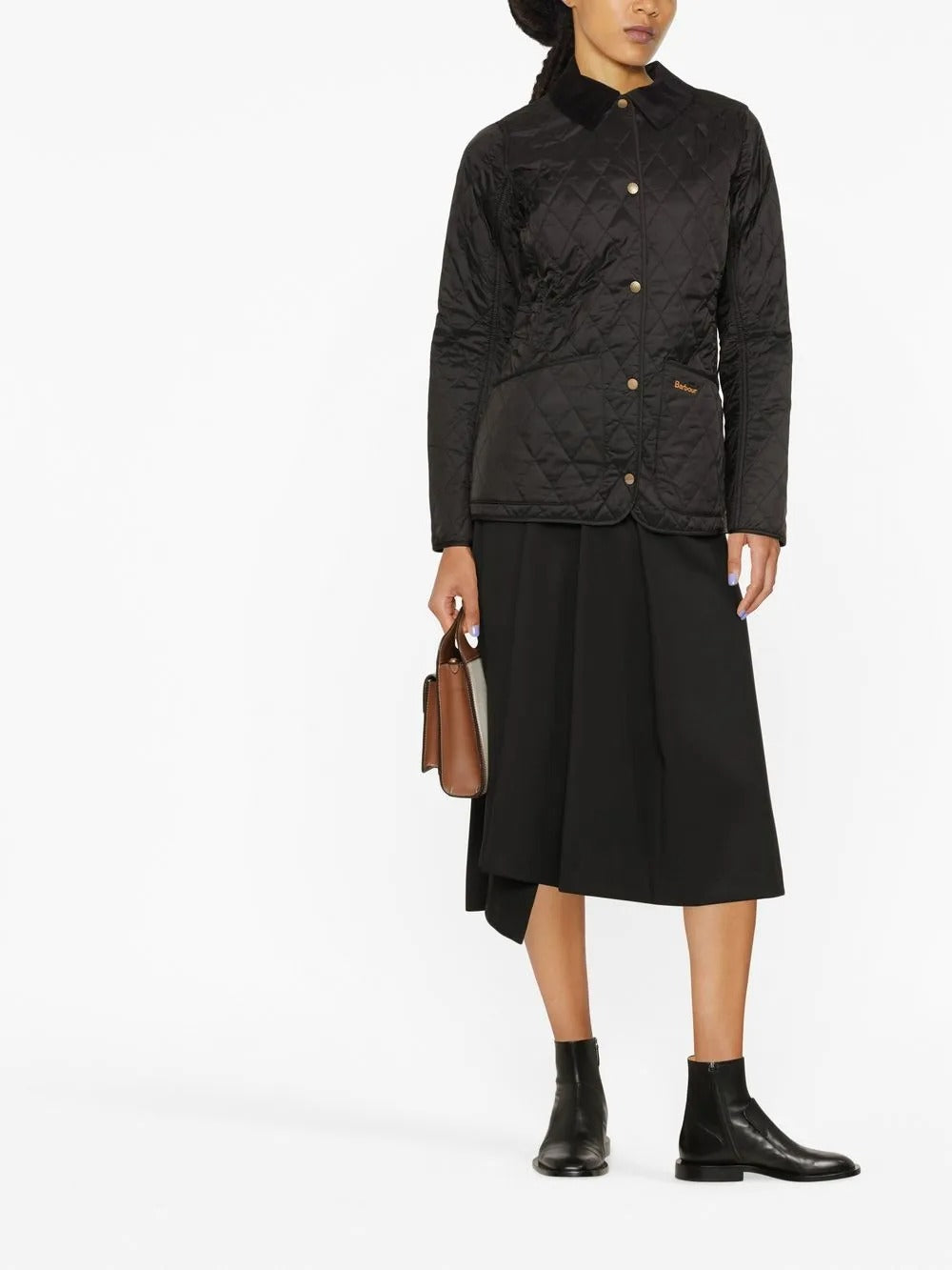 Black jacket, full body view