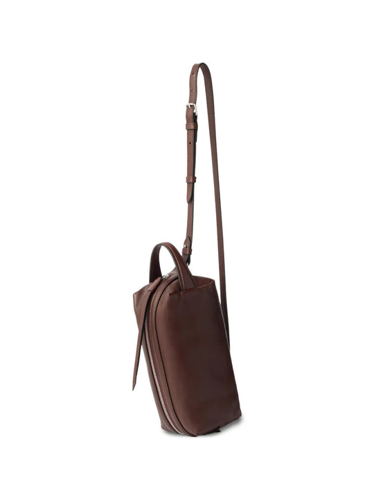 Brown bag, side view