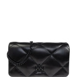 Black bags, front view