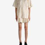 White shirt, full body view