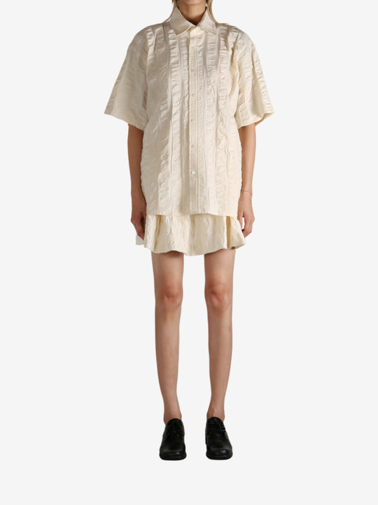 White shirt, full body view