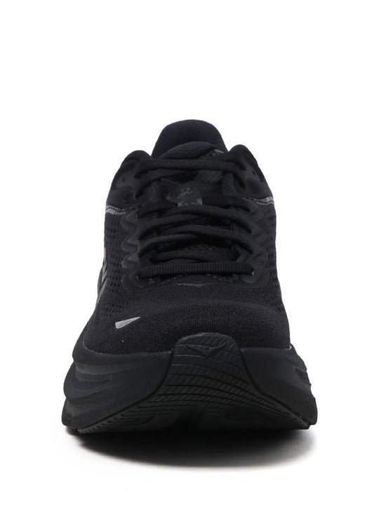 Black sneakers,front view