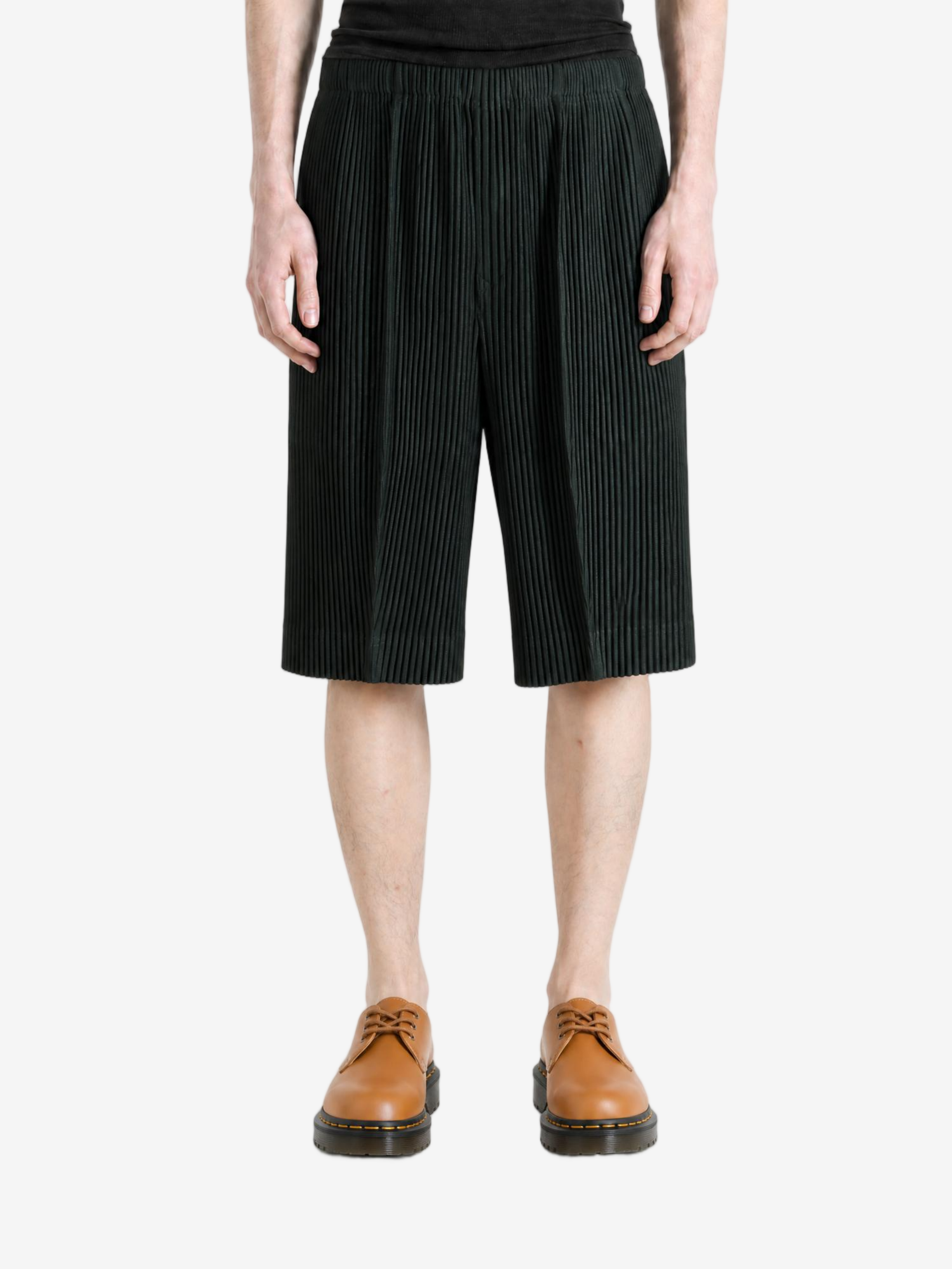 Black pants, full body view
