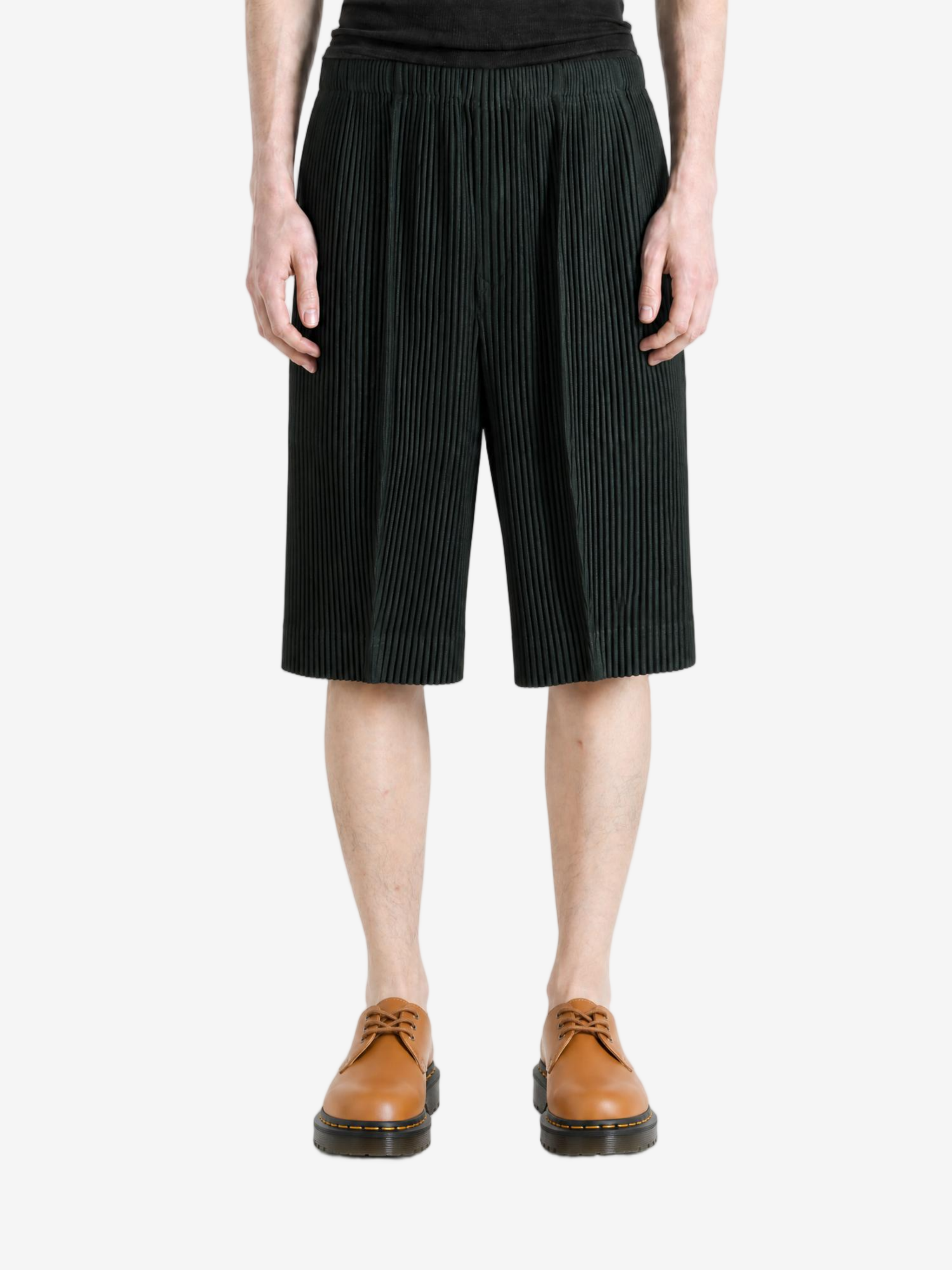Black pants, full body view