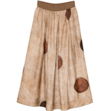 Tan skirt, front view