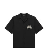Black shirt, front view
