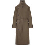 Brown jacket, front view