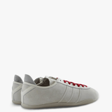 Grey shoes, side view