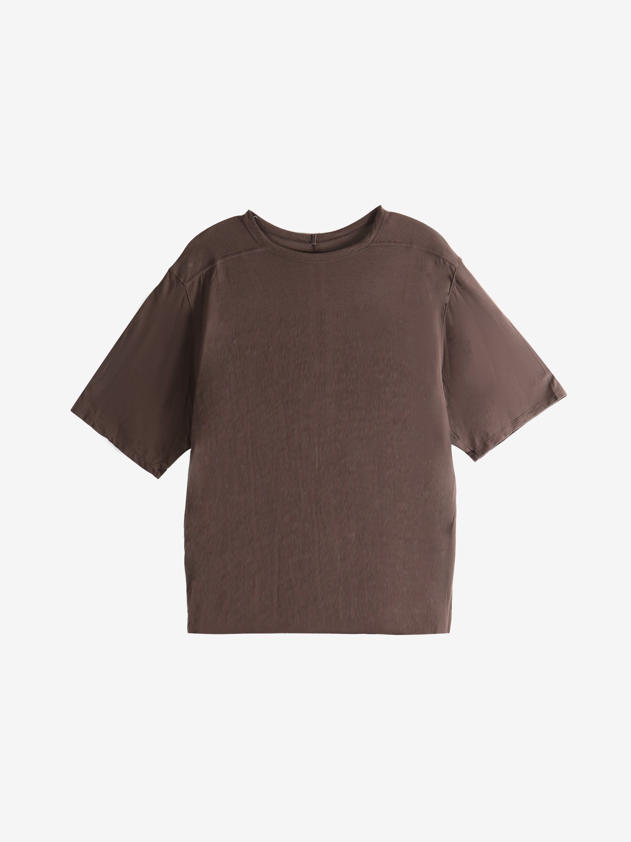 Brown t-shirt,front view