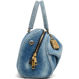 Blue bag, side view