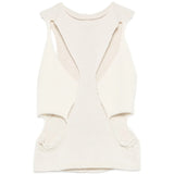 White top, front view