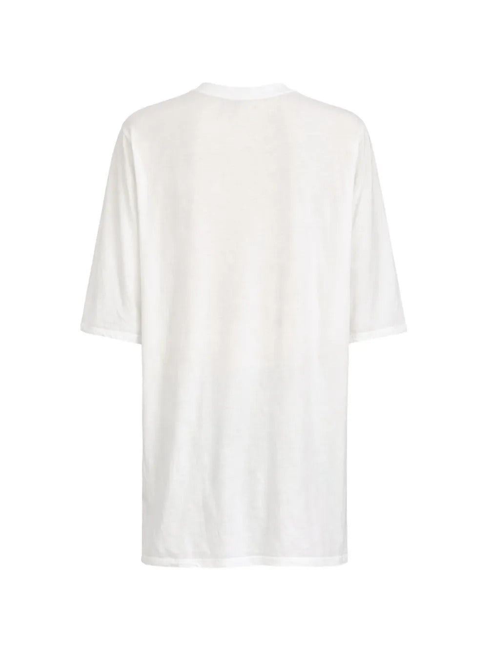 White t-shirts, back view