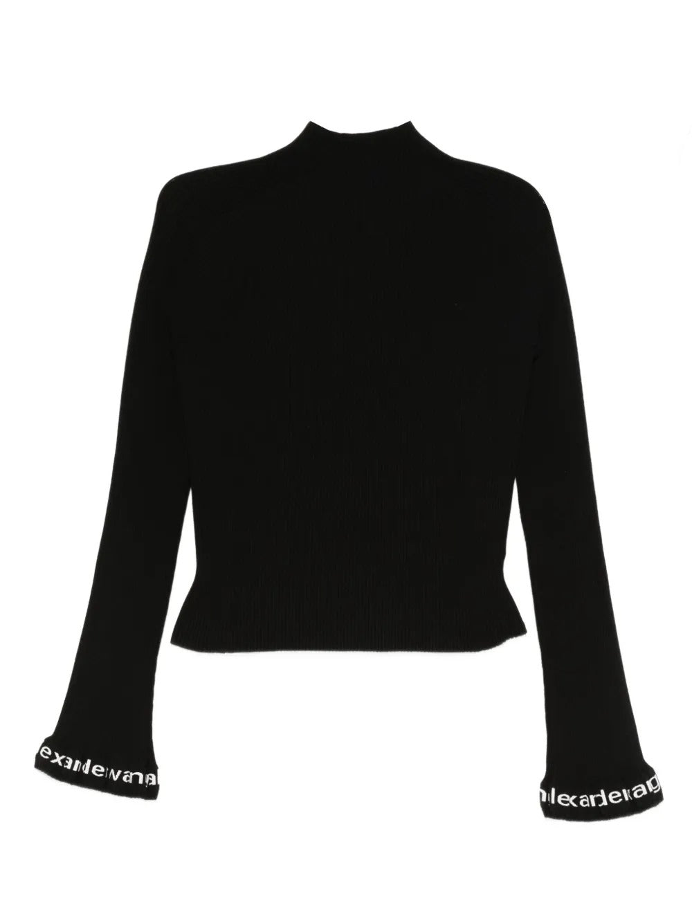 Black pullover, front view