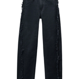 Black jean,front view