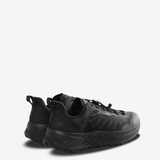 Black sneakers, back view