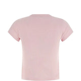 Pink t-shirt, back view