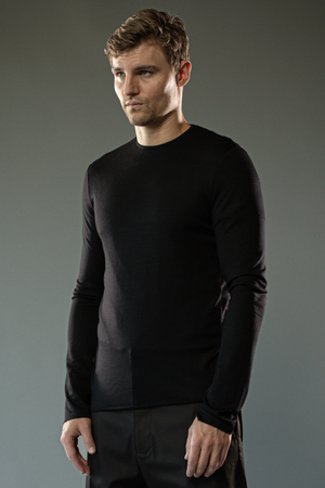 RORKE BADER - Men Cosine Wool Crewneck Sweater