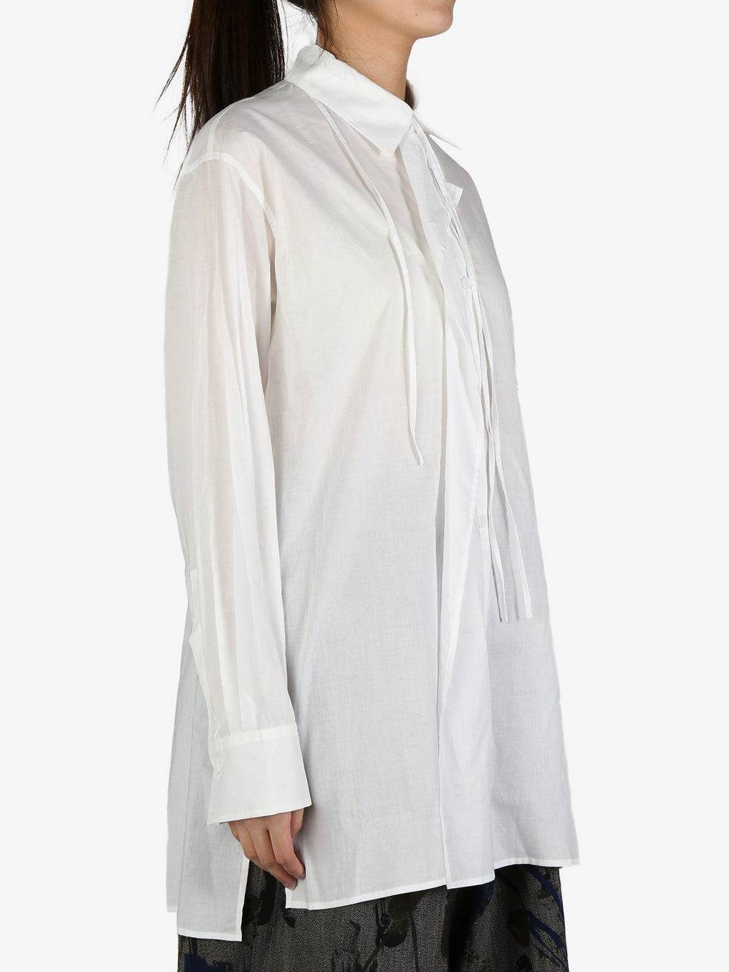 Y'S - Womens Front/Back Buttoned Open Blouse