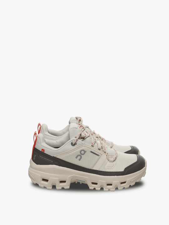 white sneaker, front view