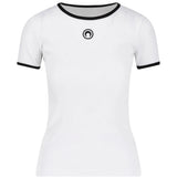 White t-shirt, front view