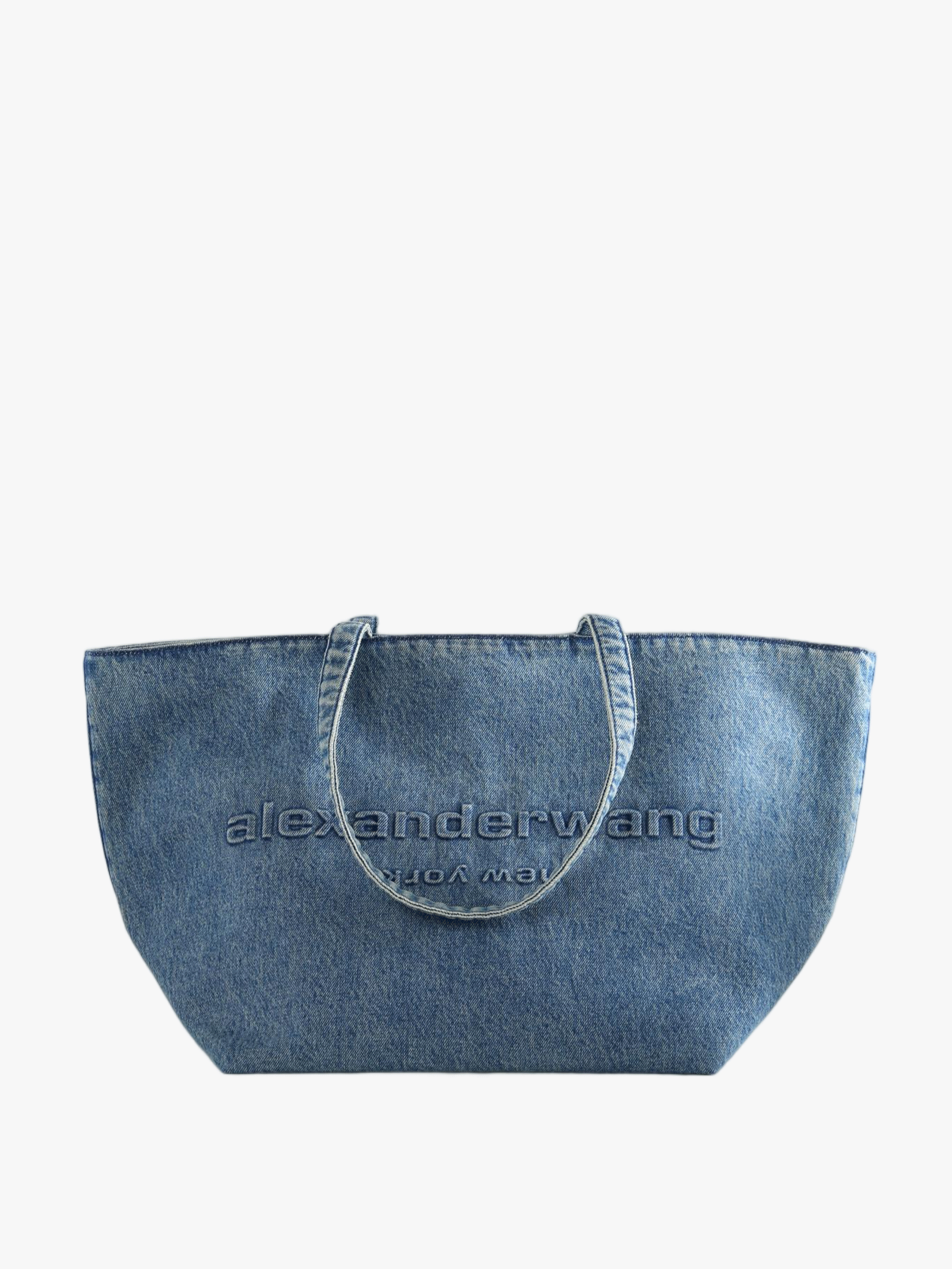 Blue bag, front view