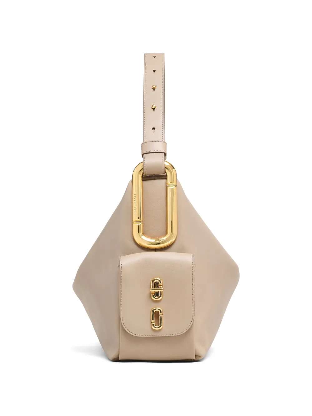 Beige bag, front view