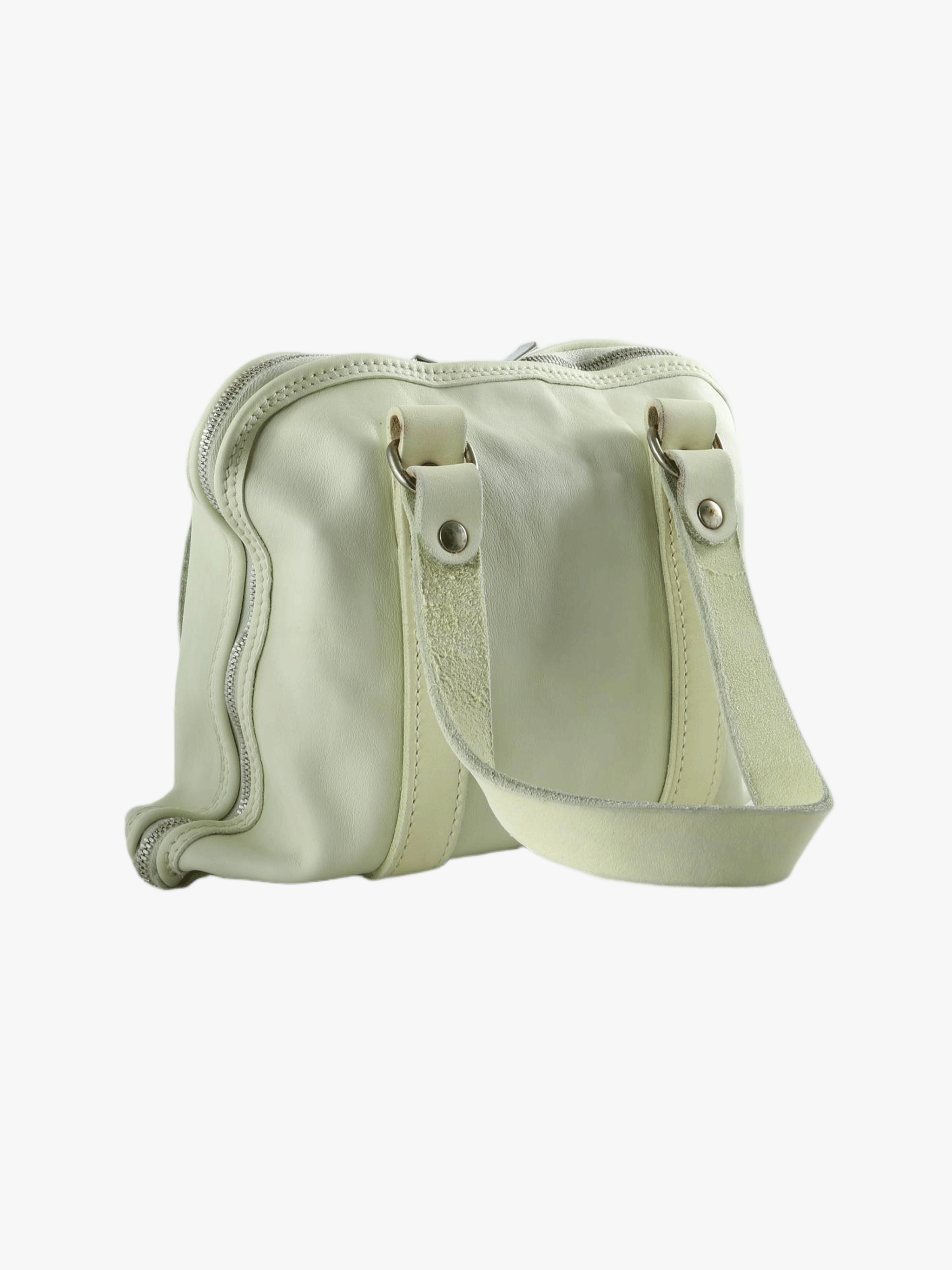 White bag, front view