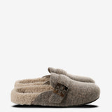 Grey mules, front view