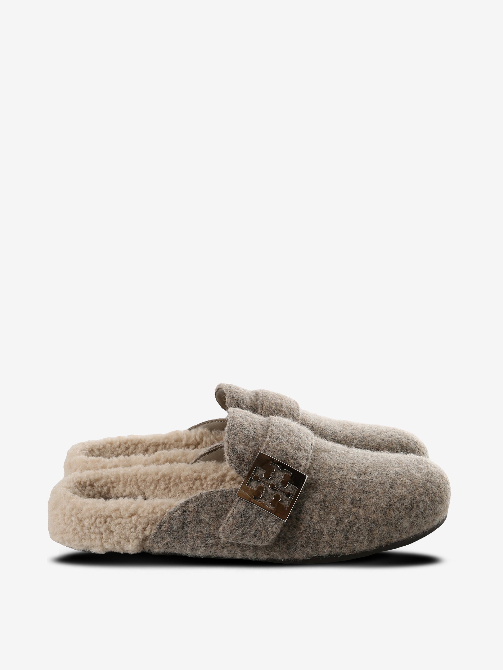 Grey mules, front view