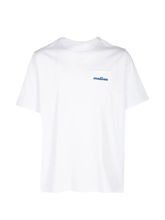 White t-shirt, front view