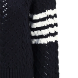 Close up of black kintwear, showing texture of the Wool fabric