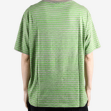 Green t-shirt, full body view