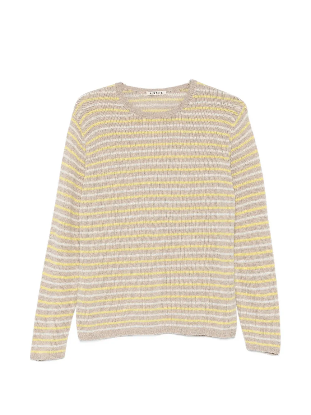 Yellow sweater, front view