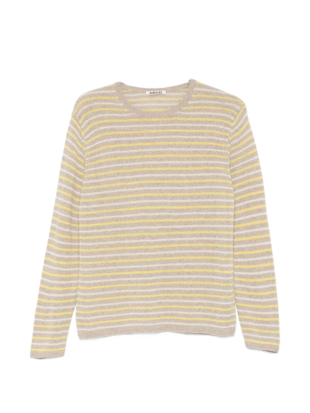 Yellow sweater, front view