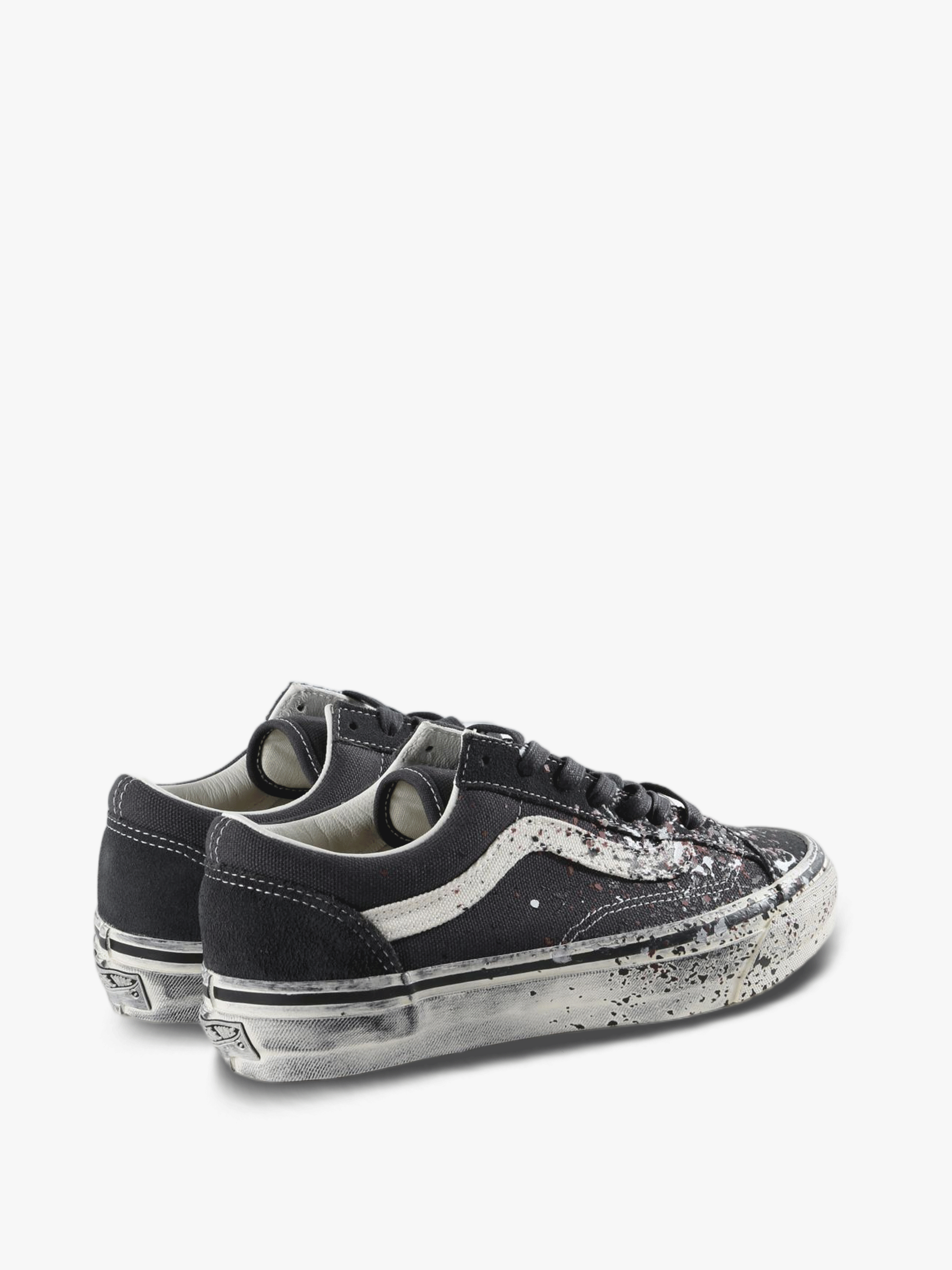 Black shoes, side view