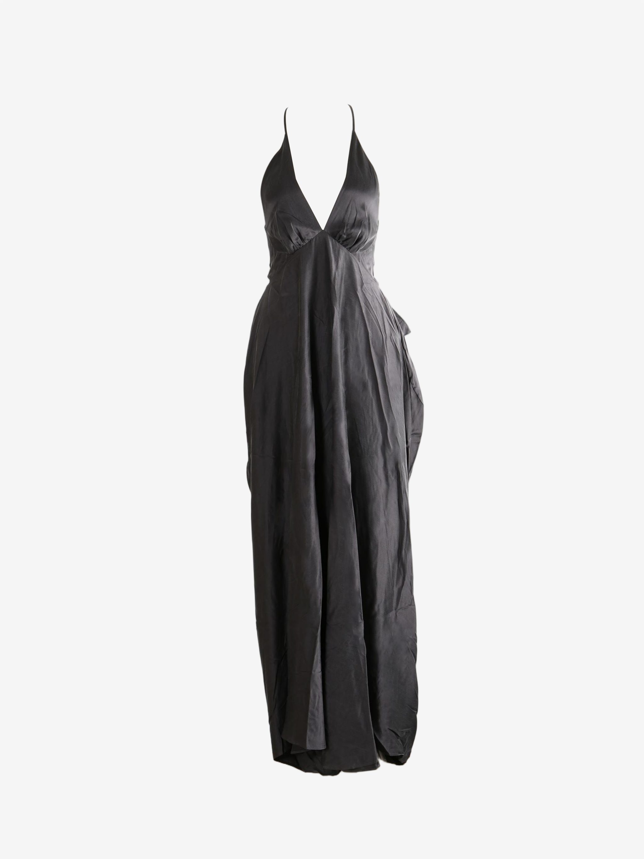 Black dress, front view