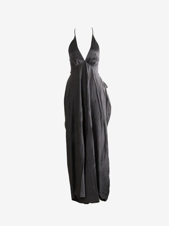 Black dress, front view