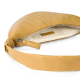 Tan bag, side view