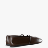Brown shoes, side view