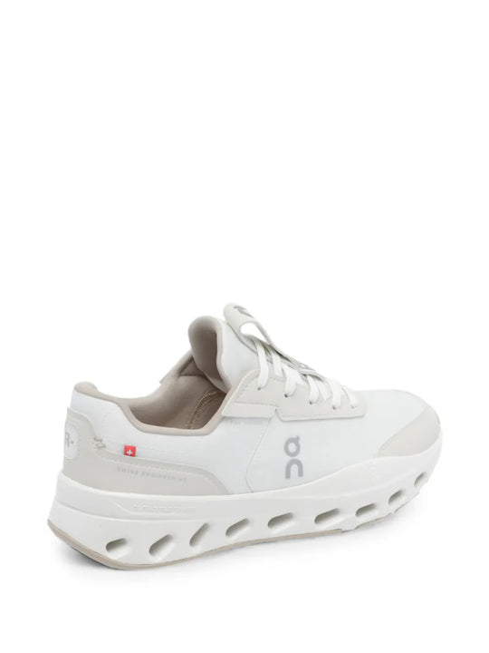 White shoes, side view