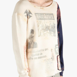 White knitwear worn by a person, showing the knitwear fit