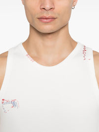 MARNI - Men Ribbed Cotton Tank Top