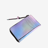 Blue wallet, back view