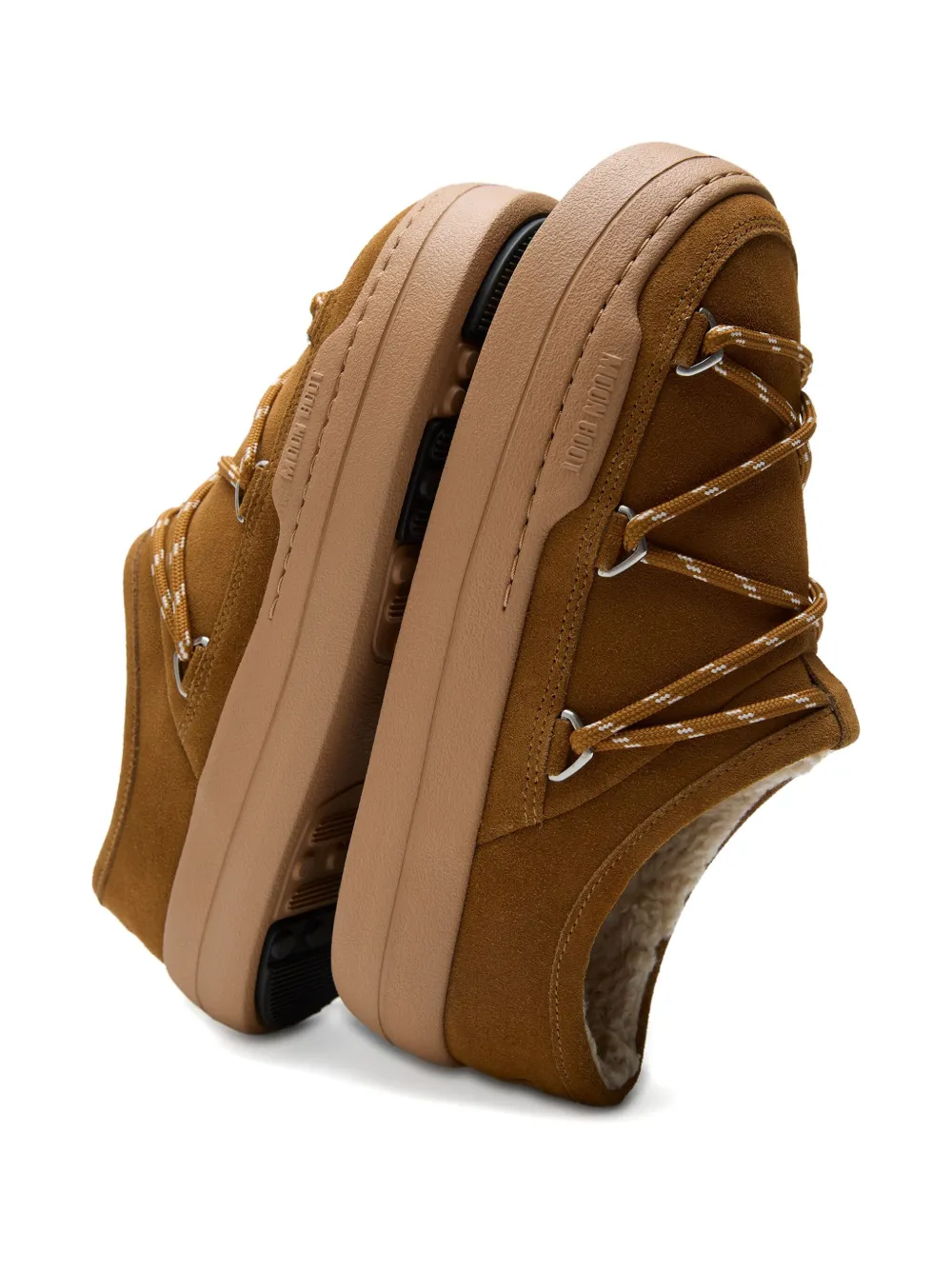 Brown shoe,front view